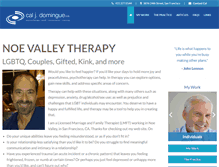 Tablet Screenshot of caltherapy.org